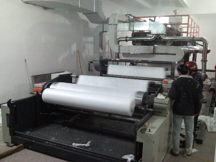 Melt blow PP nonwoven fabric extruder extrusion machine 1